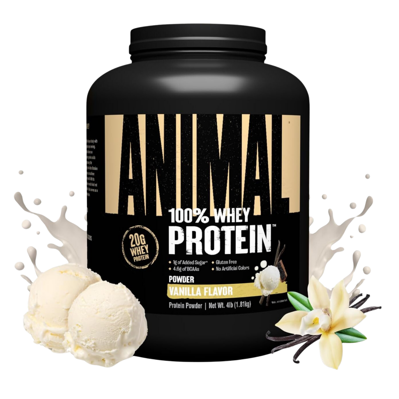 Universal Animal 100 Whey 4 Libras Vainilla
