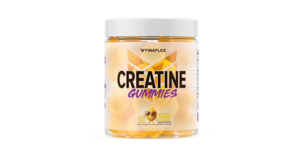 Finaflex Creatine Gummies 120 Gummies Lemon Burst