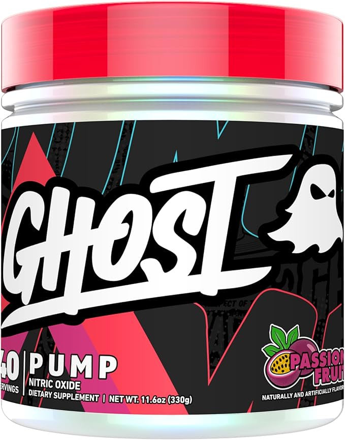 Ghost Pump Nitric Oxide 40 Porciones Passion Fruit
