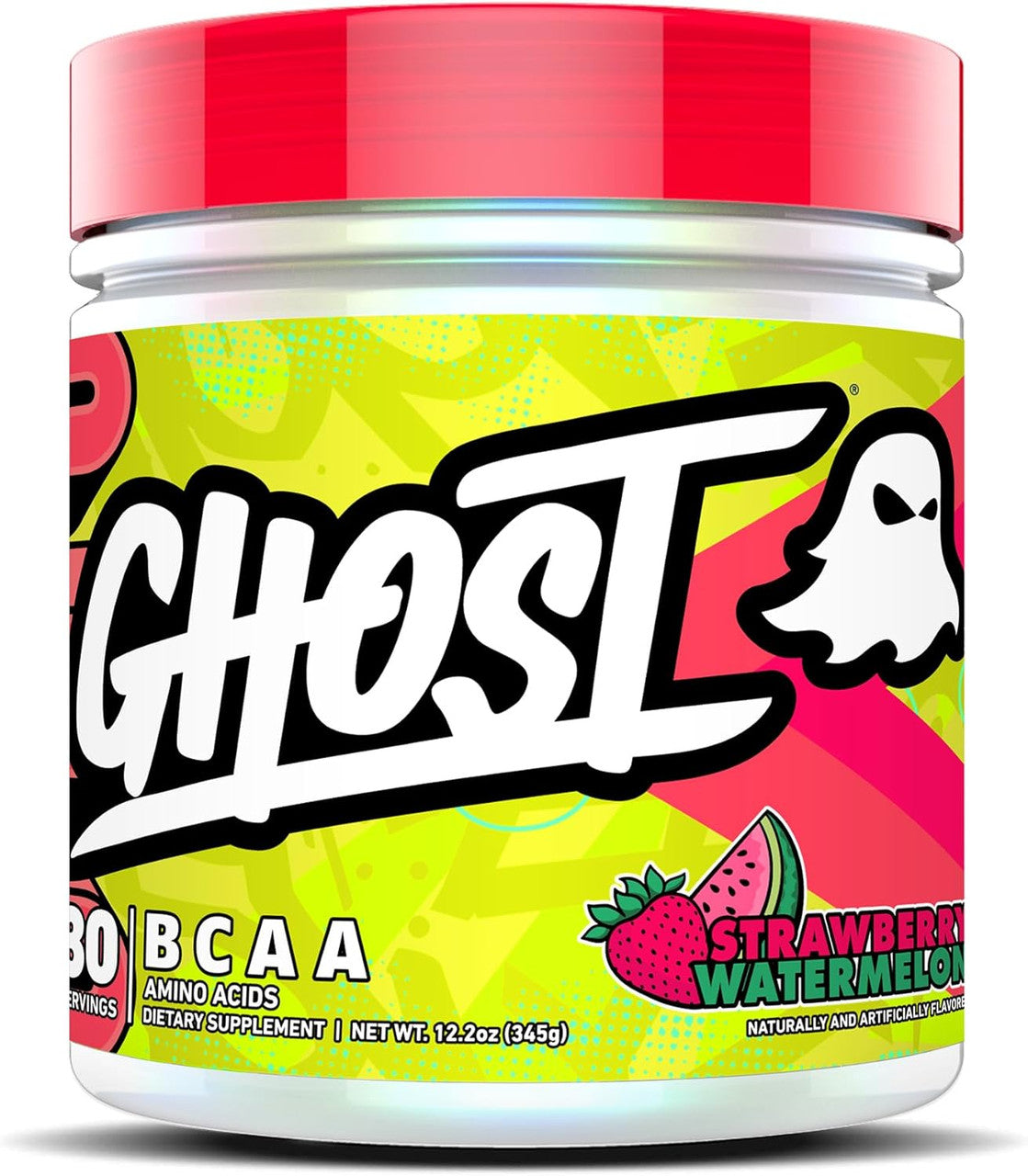 Ghost BCAA 30 Porciones Sour Strawberry Watermelon Sabor