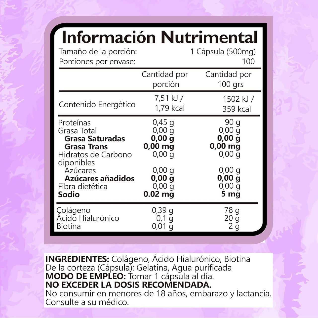Bhp She Fit Biotina 10000 Mcg 100 Cápsulas Citrato de Magnesio 20 Cápsulas
