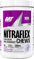 Gat Sport Sport Creatine Chews 30 Porciones Grape Cotton Candy