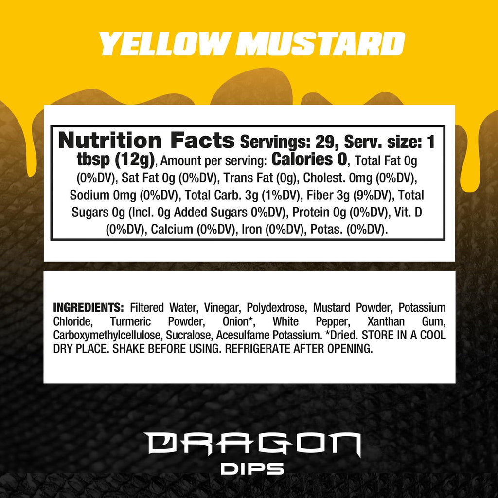 Dragon Pharma Dips 350 Grs Yellow Mustard