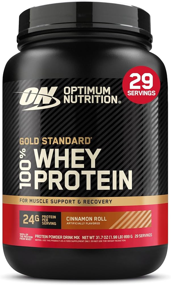Optimum Nutrition 100 Whey Gold Std 1 98 Libras Cinnamon Roll