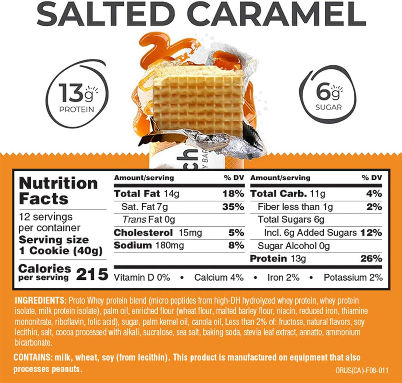 Power Crunch 12 Bar Salted Caramel