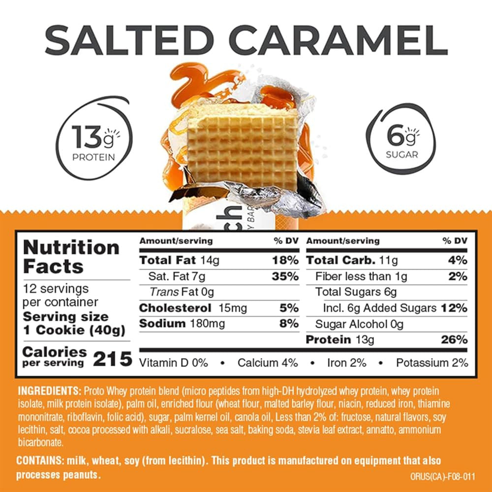 Power Crunch 12 Cookies Salted Caramel
