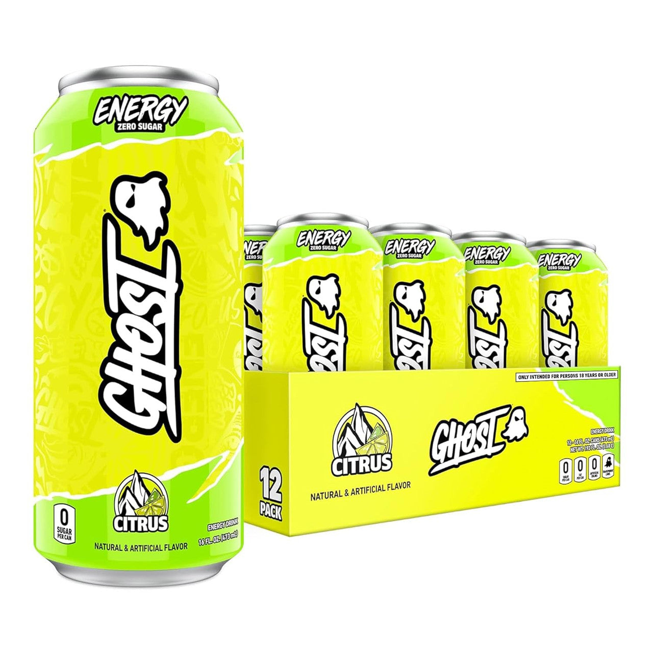 Ghost Energy 16 Onzas 12 Paquete Citrus