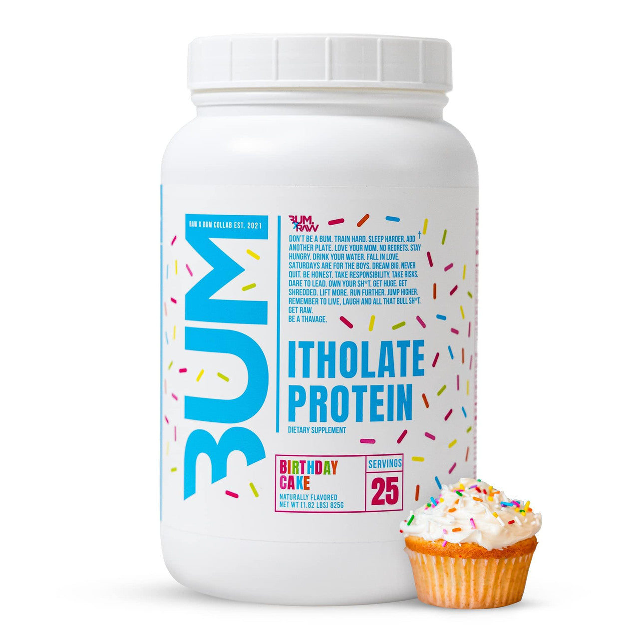 Raw Cbum Itholate 1 72 Libras Blueberry Muffin