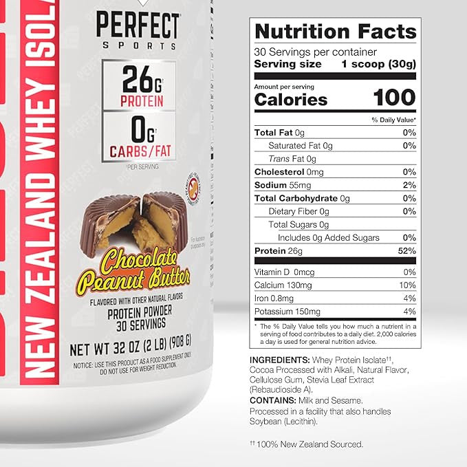 Perfect Diesel Whey Aislado 5 Libras Chocolate Peanut Butter