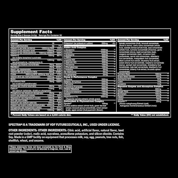 Universal Animal Pak Powder 30 Porciones Cherry Bomb