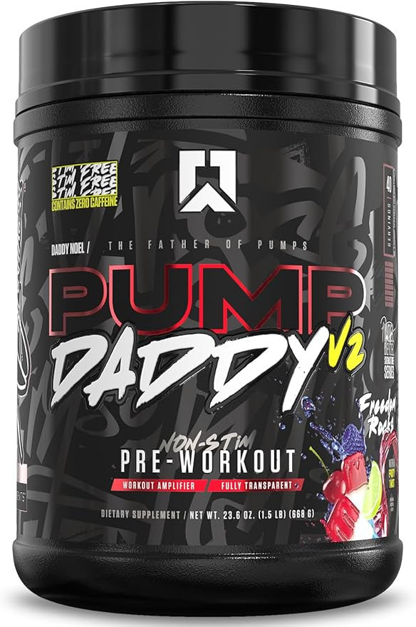 Ryse Pump Daddy V2 40 Porciones Freedom Rocks