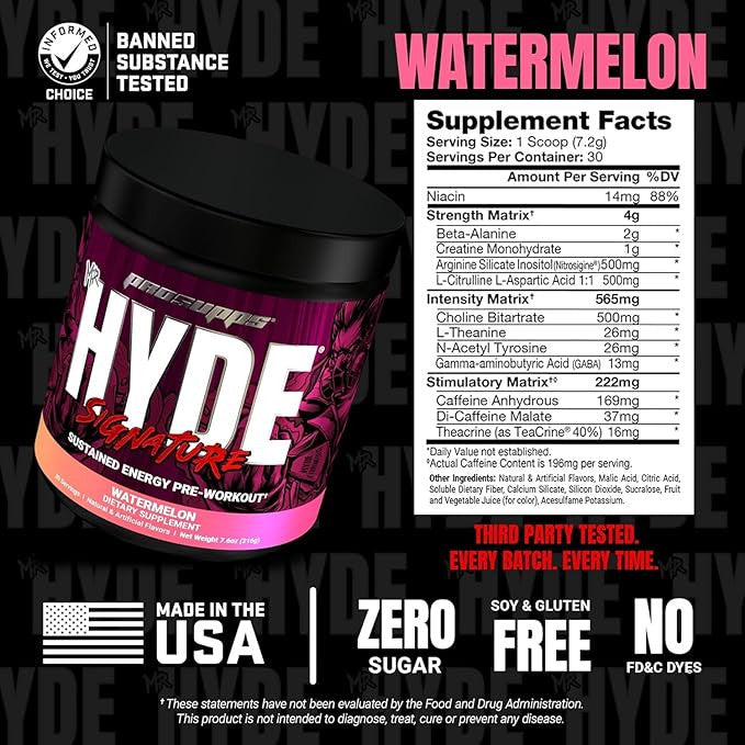 Prosupps Mr Hyde 30 Porciones Watermelon
