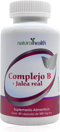 Natural Complejo B Jalea Real 500Mg 60 Cápsulas Linea Blanca