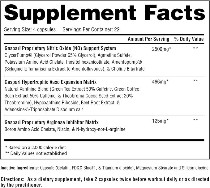 Gaspari Nutrition Plasma Jet 90 Unidades