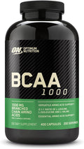 Optimum Nutrition BCAA Mega Size 1000 400 Cápsulas
