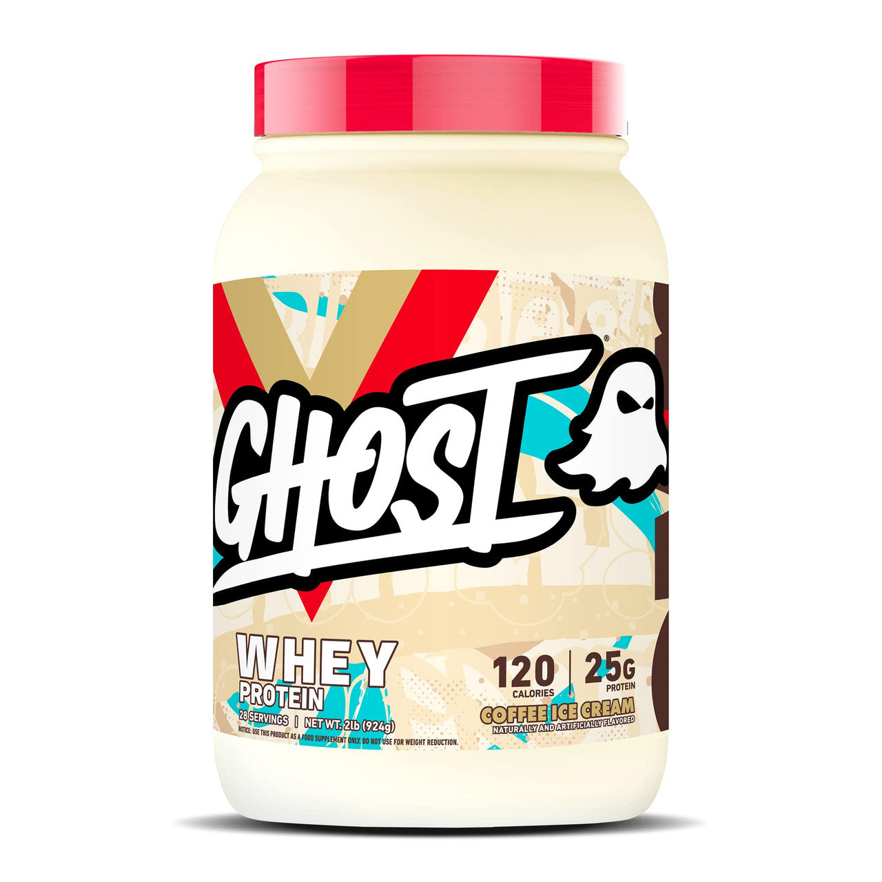 Ghost Whey Protein 2 lb Coffee Ice Cream