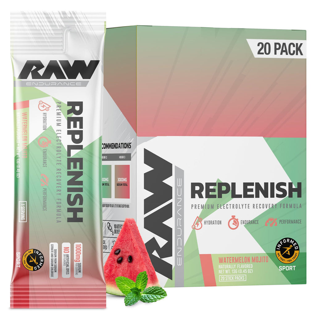 Raw Replenish Stick Paquete 20 Porciones Water Melon Mojito