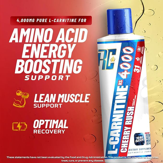 Ronnie L Carnitine 4000 16 Onzas Cherry Rush