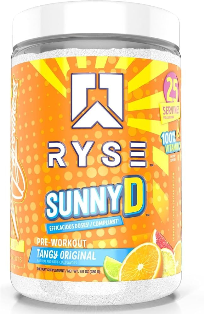 Ryse Loaded Pre - Entreno 30 Porciones Sunnyd Tangy Original