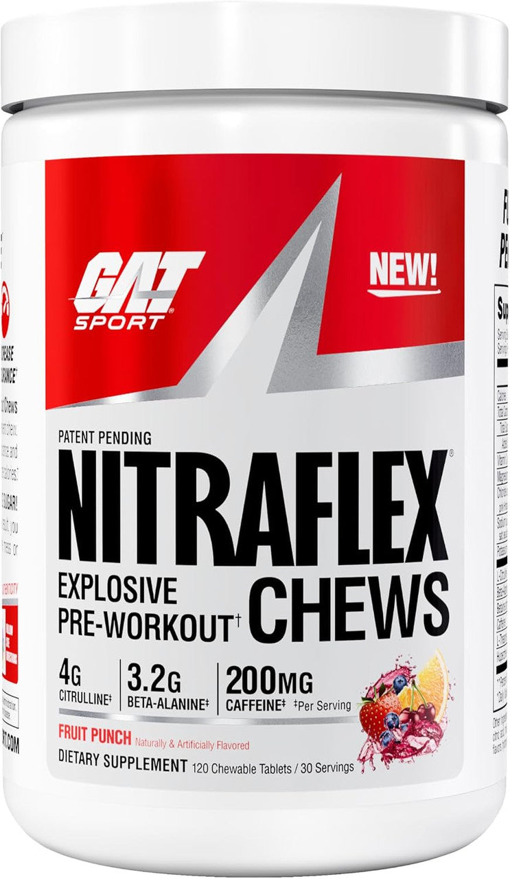 Gat Sport Sport Creatine Chews 30 Porciones Frut Punch