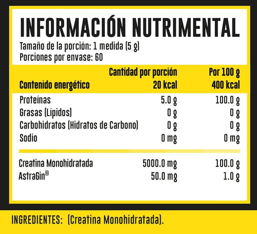 Advance Creatina Astragin 450Grs