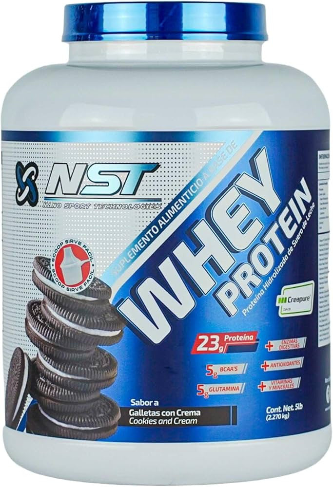 Nst Creapure Whey Protein 5Lbs Galleta