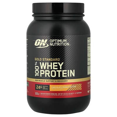 Optimum Nutrition 100 Whey Gold Std 1 lb Double Rich Chocolate
