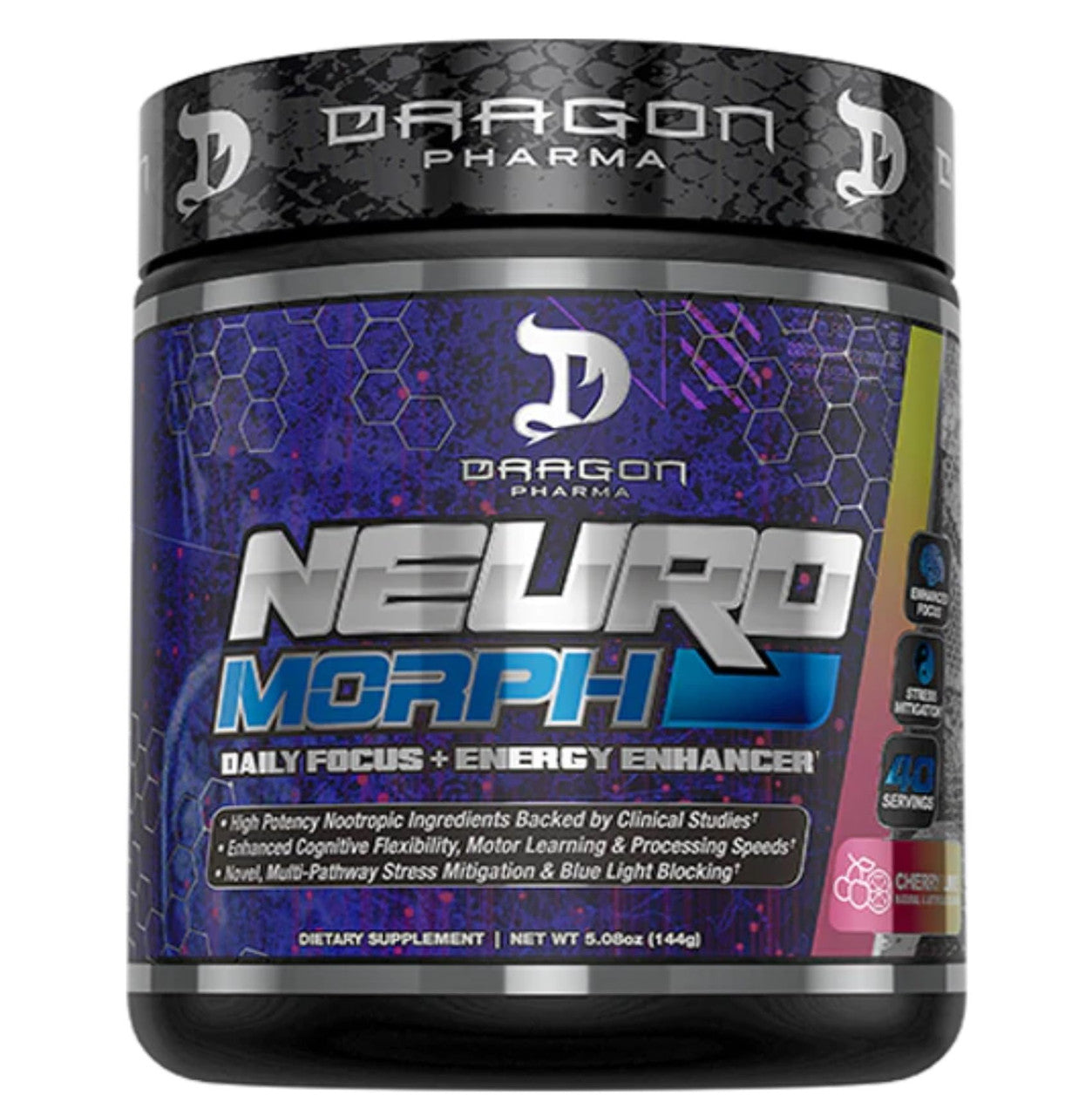 Dragon Pharma Neuromorph 40 Porciones Cherry Lime