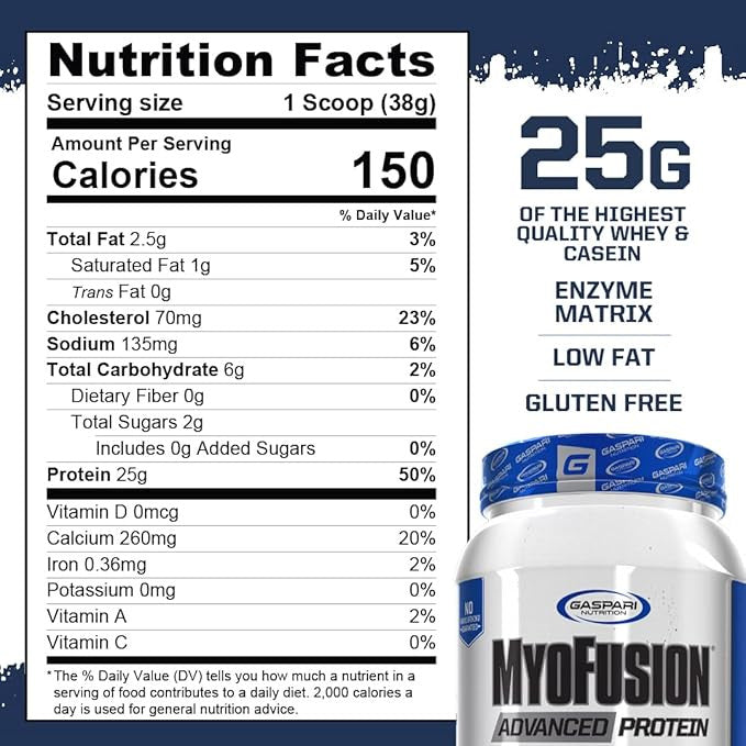 Gaspari Nutrition Myofusion Advanced 4 Libras Cookies Cream