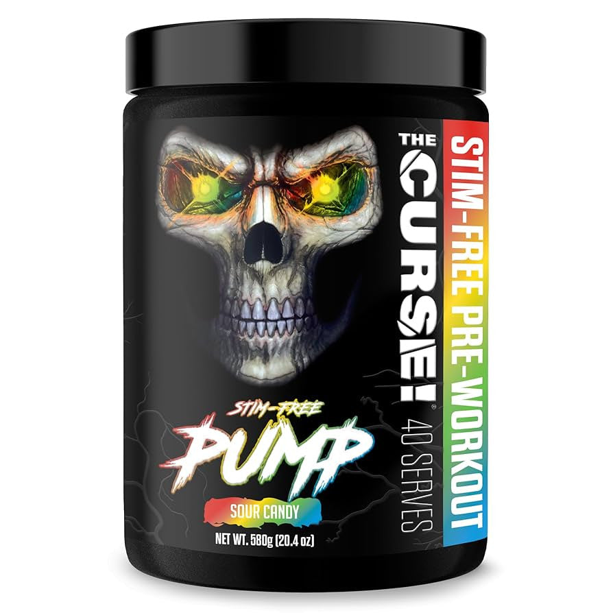 Cobra The Curse Estimulante sin Pump 40 Porciones Sour Candy