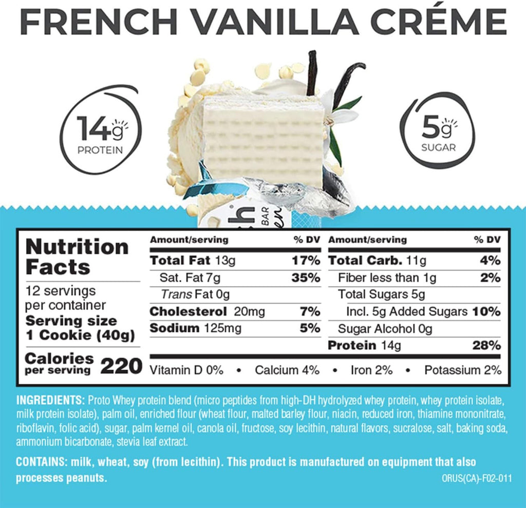 Power Crunch 12 Bar French Vainilla Creme