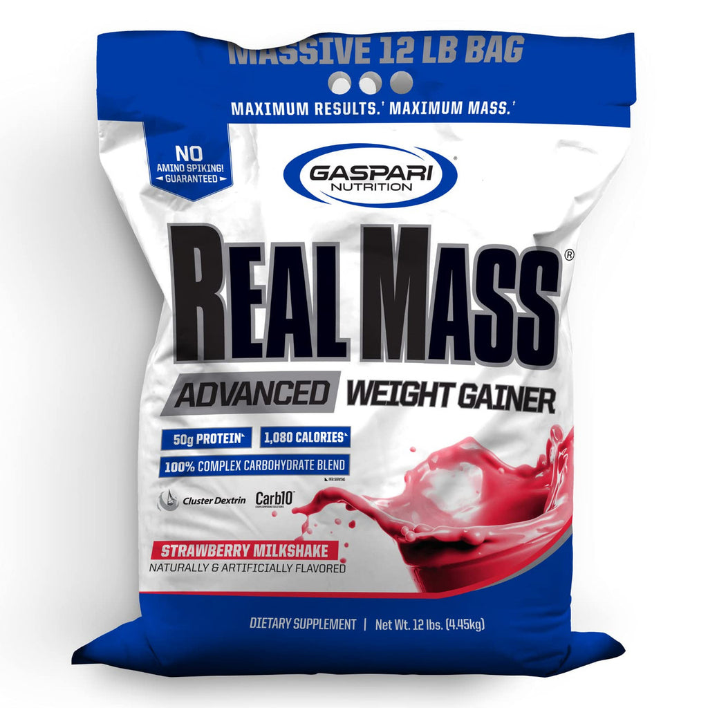 Gaspari Nutrition Real Mass Advanced 12 Libras Strawberry