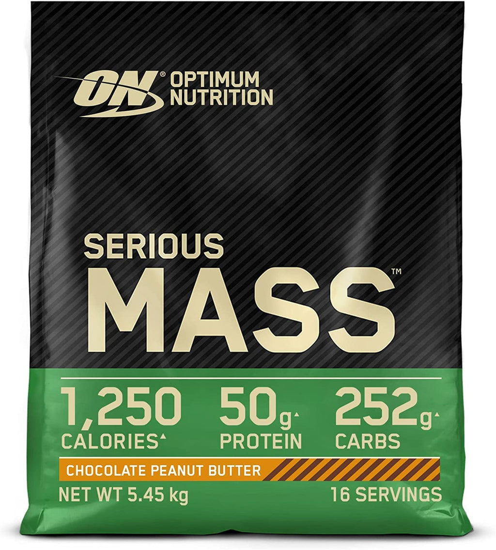 Optimum Nutrition Serious Mass 12 Libras Chocolate Peanut Butter