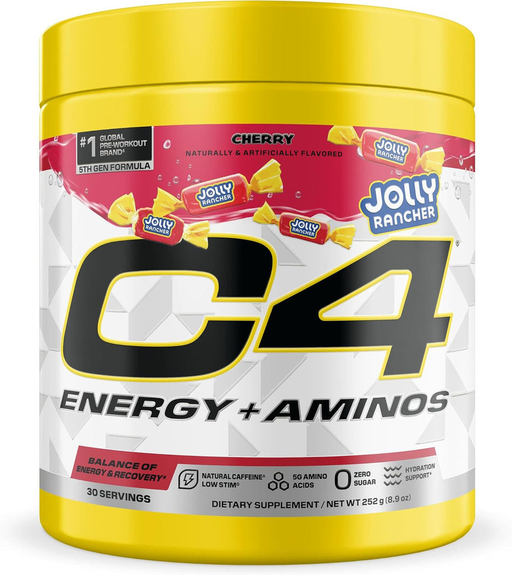 Cellucor C4 Energy Aminos 30 Porciones Cherry Jolly Rancher