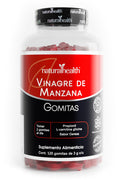 Natural Vinagre de Manzana 100 Gomitas Sabor Cereza