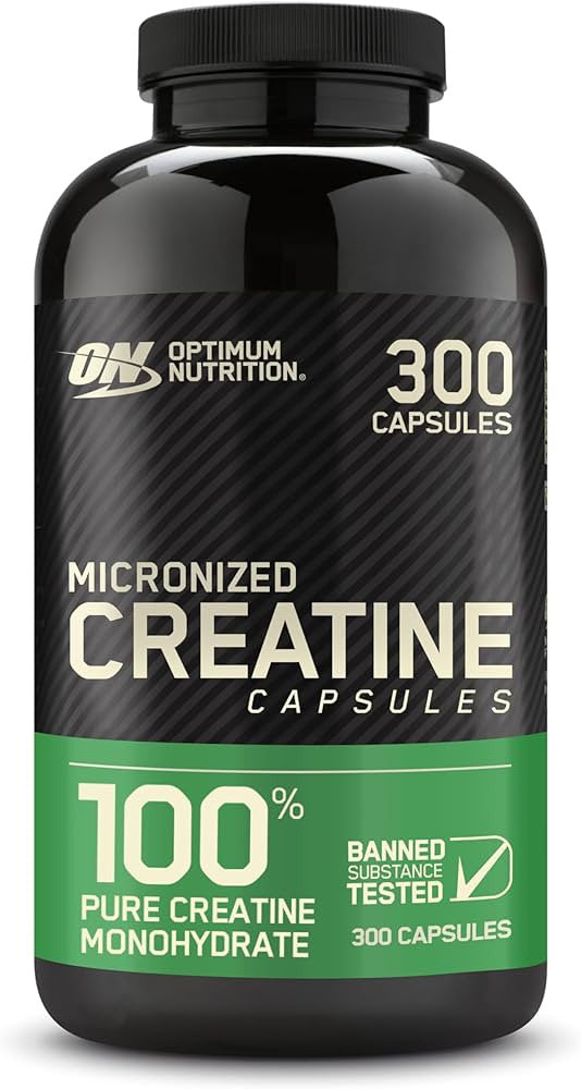 Optimum Nutrition Creatina 2500 mg 300 Cápsulas
