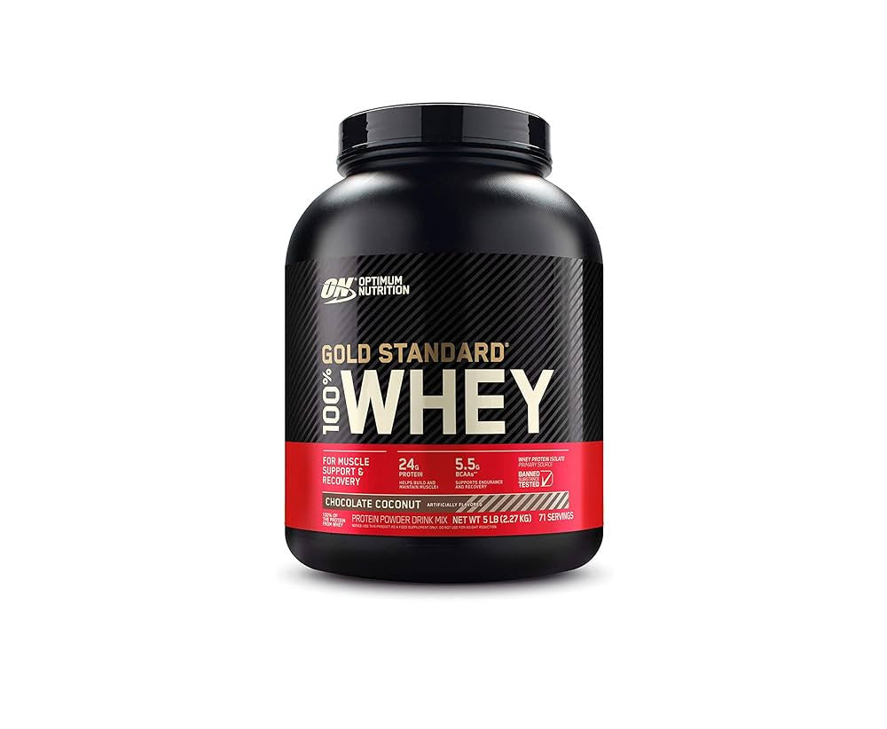 Optimum Nutrition 100 Whey Gold Std 5 Libras Choco Coconut