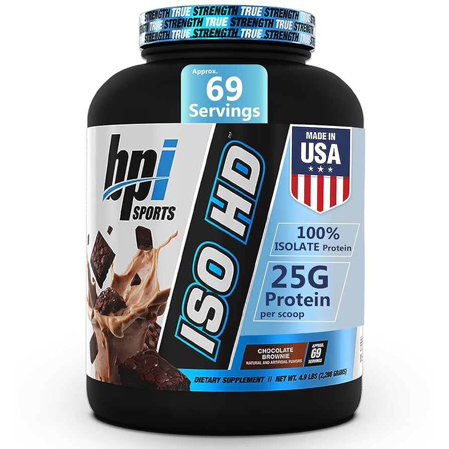 Bpi Sports Iso Hd 5 Libras Chocolate Brownie