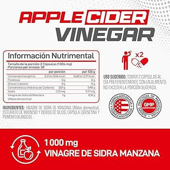 Forza Apple Cider Vinegar 60 Cápsulas