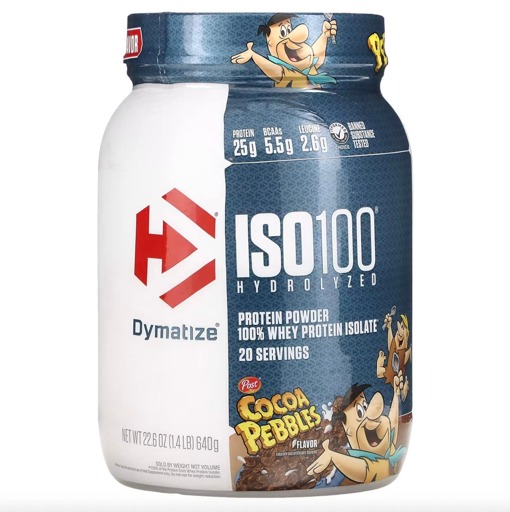 Dymatize Iso 100 1 4 Libras 20 Porciones Cocoa Pebbles