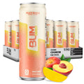 Raw Cbum Energy Drink 12 Onzas 12 Paquete Peach Mango