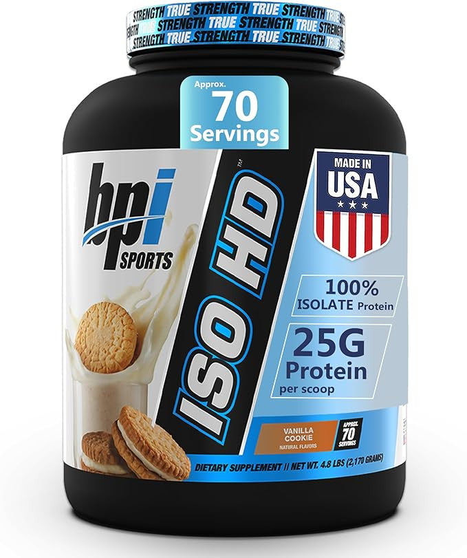 Bpi Sports Iso Hd 5 Libras Vainilla Cookies