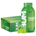 Raw Cbum Drink 12 Onzas 12 Paquete Pre - Entreno Thavage Lista para Beber Green Gummy