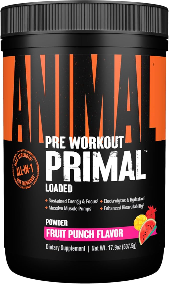 Universal Animal Primal Powder 25 Porciones Fruit Punch