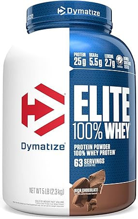 Dymatize Elite Whey Proteina 5 Libras Rich Chocolate