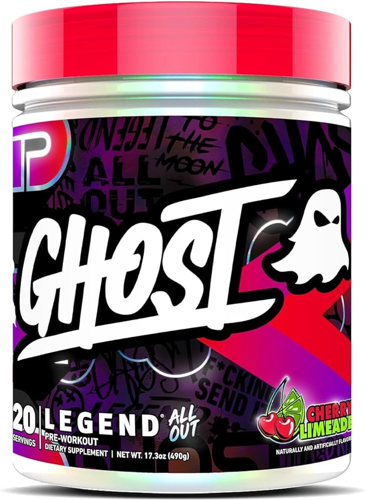 Ghost Legend All Out Pre - Entreno 20 Porciones Cherry Limeade