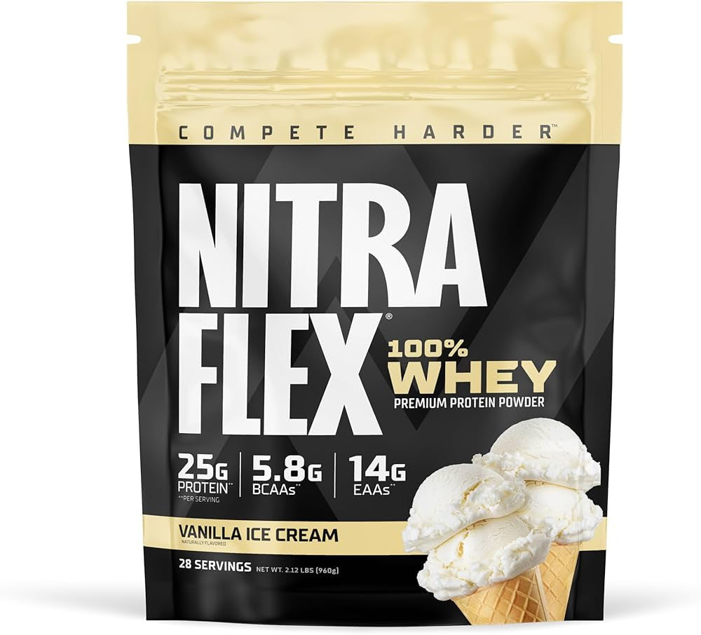 Gat Sport Nitraflex 100 Whey 2 27 lb Vainilla Ice Cream