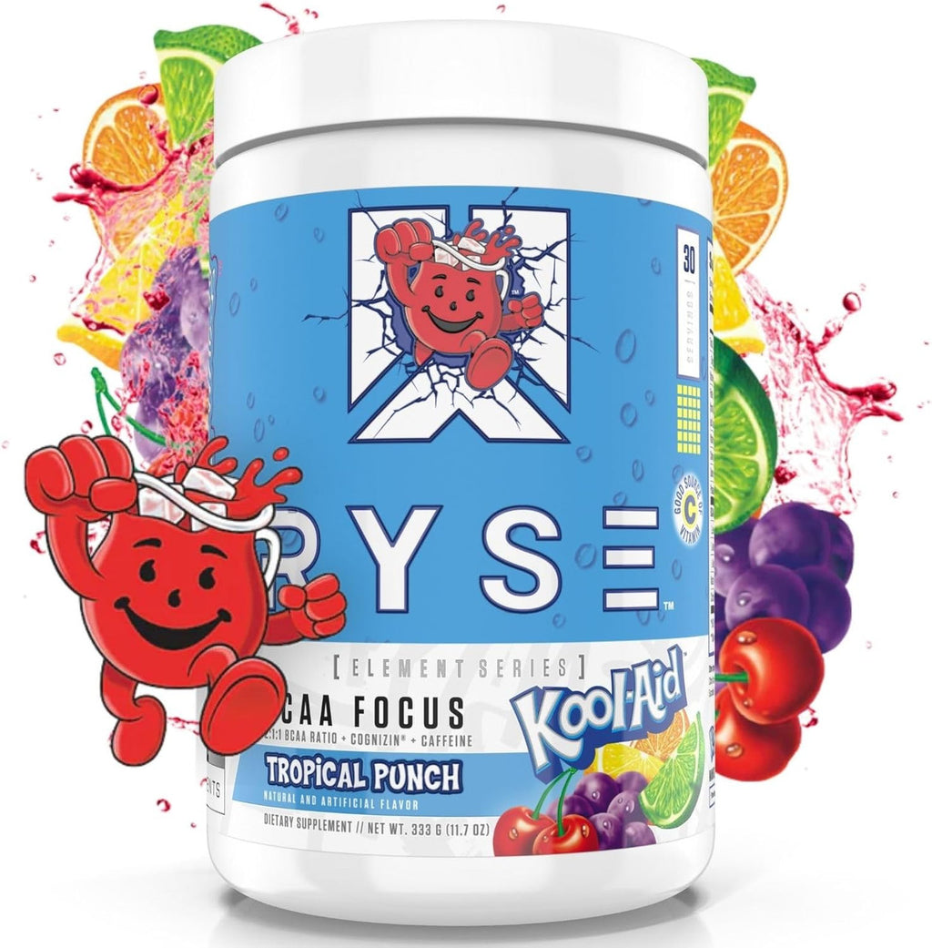 Ryse BCAA Focus 30 Porciones Kool Aid Tropical Punch