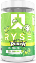 Ryse Loaded Pre - Entreno 30 Porciones Sour Punch Green Apple