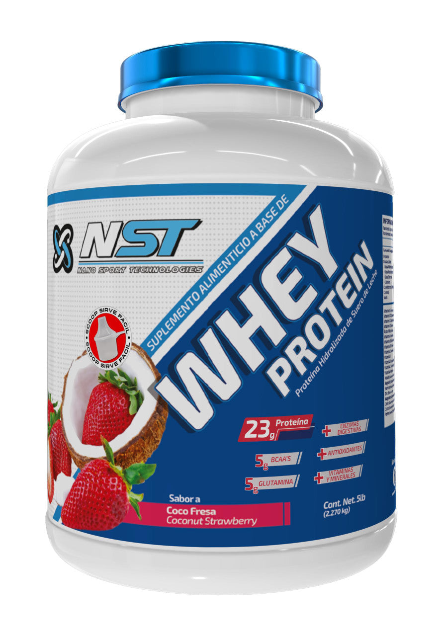 Nst Whey Protein 5 Libras Coco Fresa